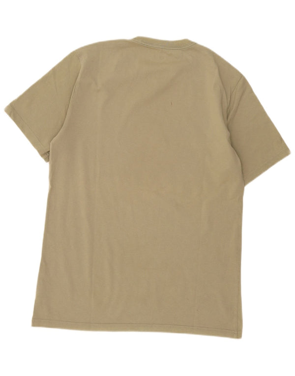 Converse T-Shirt Graphique Homme Kaki Moyen Coton