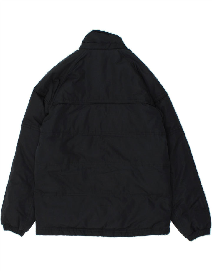REEBOK Boys Padded Jacket 11-12 Years Black | Vintage Reebok | Thrift | Second-Hand Reebok | Used Clothing | Messina Hembry 