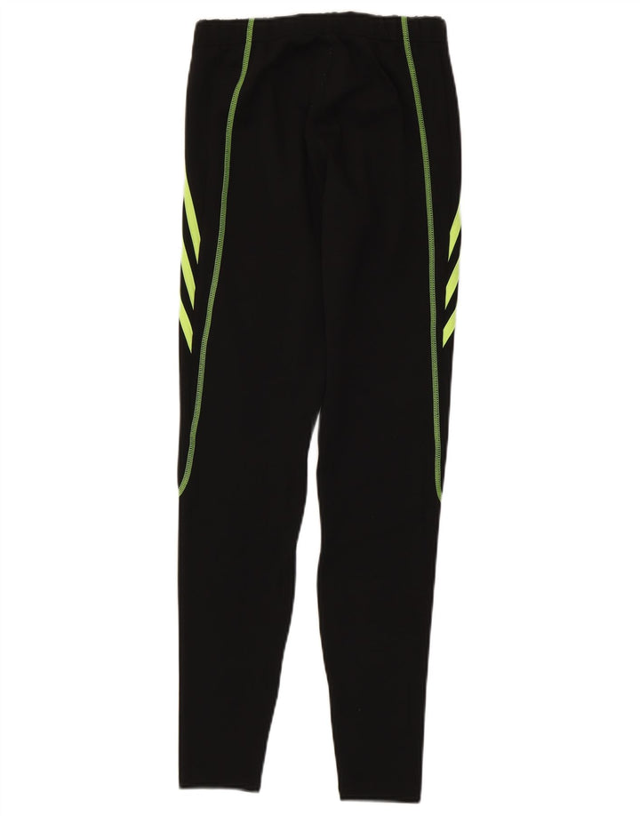 Adidas Climalite Leggings UK 10 Small Noir Polyester