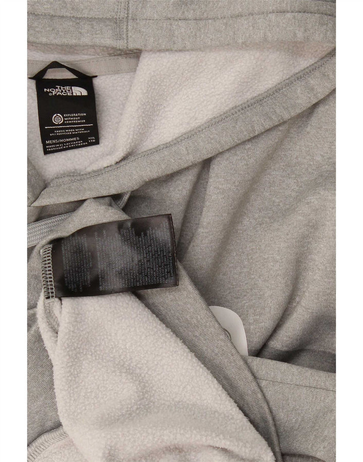 The North Face Pull à capuche pour homme 2XL Gris chiné Polyester