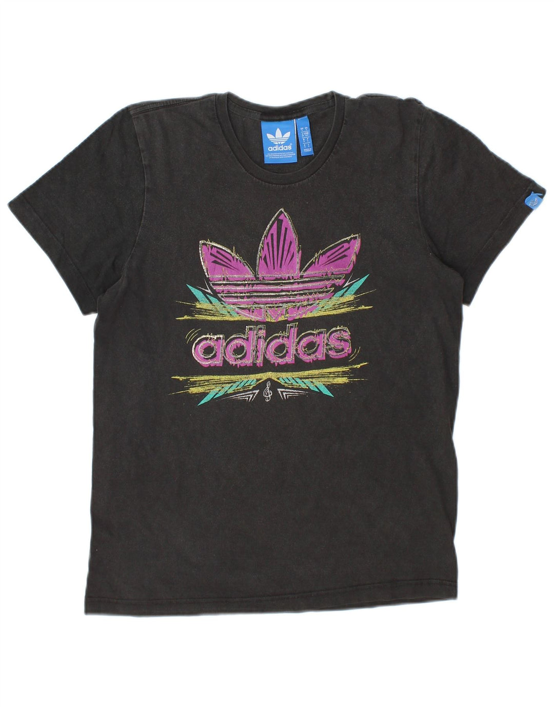 Adidas T-shirt graphique pour homme Petit gris