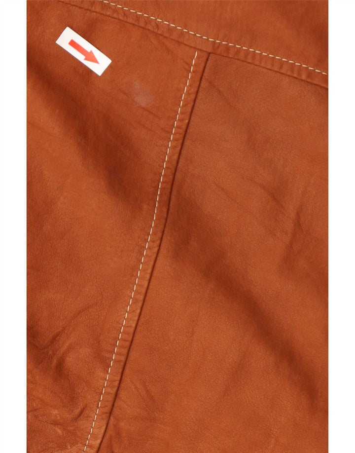 Milestone Veste en cuir pour homme IT 52 XL Marron