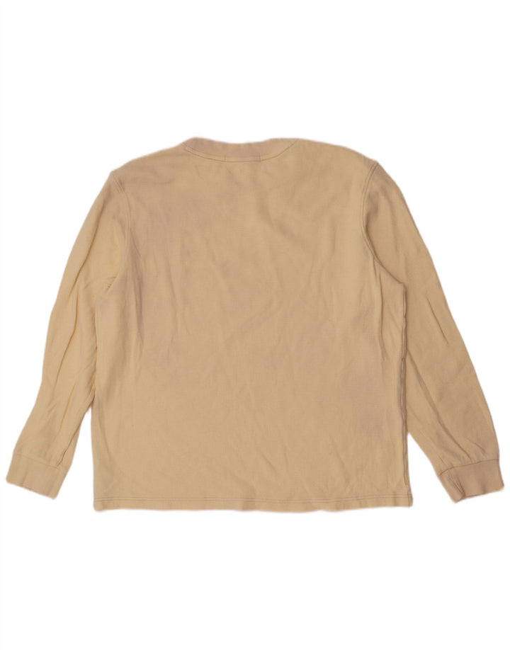 Calvin Klein Haut à manches longues pour homme XL en coton beige