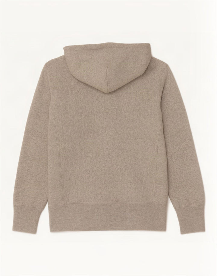 Champion Pull à Capuche Reverse Weave Graphic Homme Gris Moyen Coton