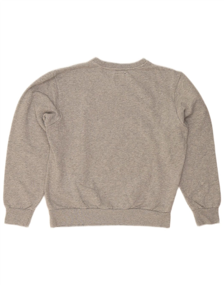 NORTH SAILS Sweat-shirt graphique pour femme UK 14 Gris moyen moucheté