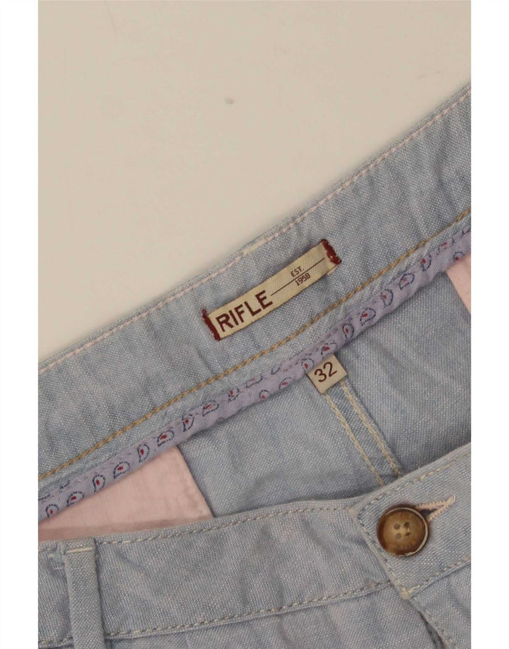 Rifle Short Chino Femme Grand W32 Bleu