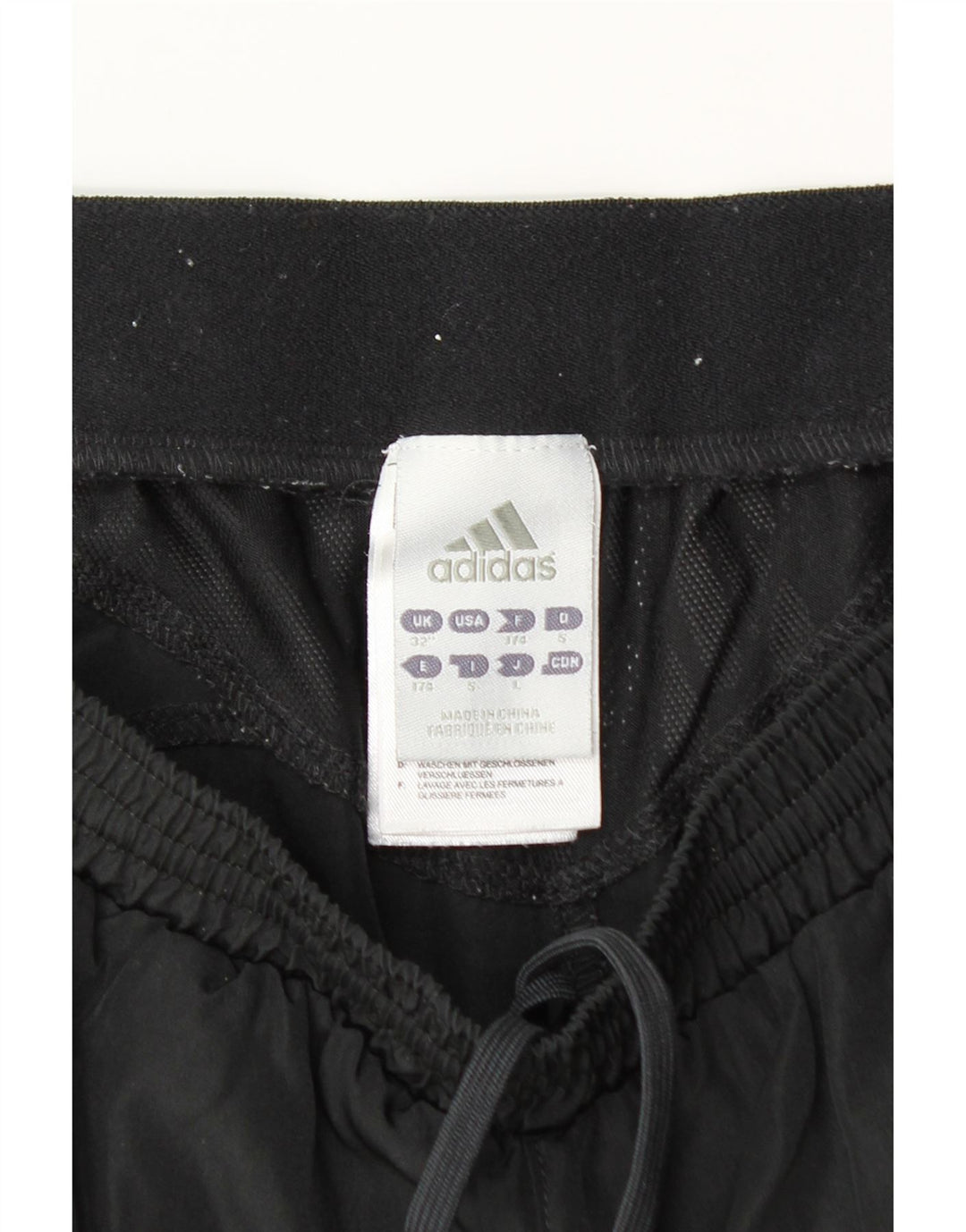 Adidas Short de sport pour homme en polyester noir moyen