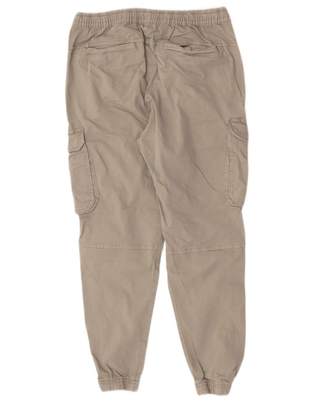 Zara Pantalon Cargo Joggers Homme W30 L27 Gris Coton