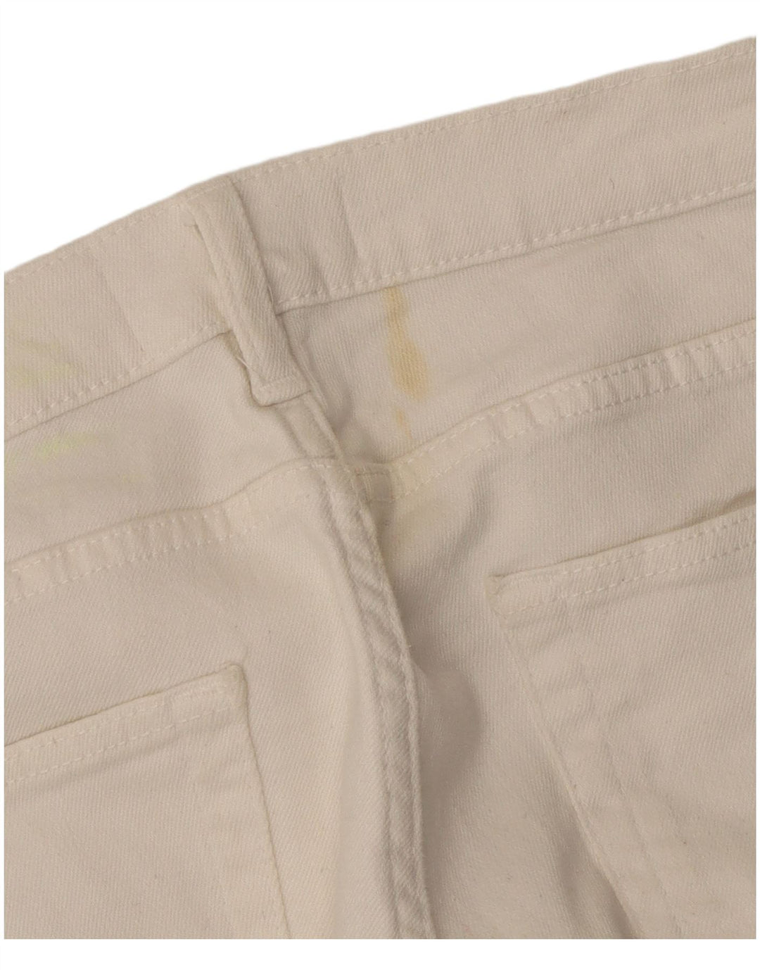 Jean court ZARA femme EU 40 Medium W30 L25 coton blanc