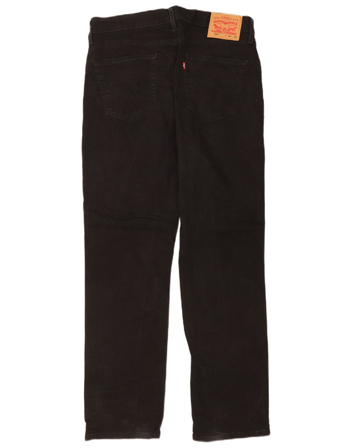 Levi's Jean Droit 514 Homme W34 L32 Noir Coton