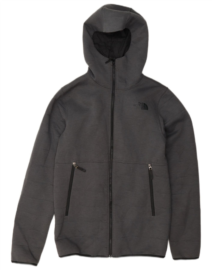 The North Face Veste matelassée à capuche pour hommes UK 34 XS Gris Polyester