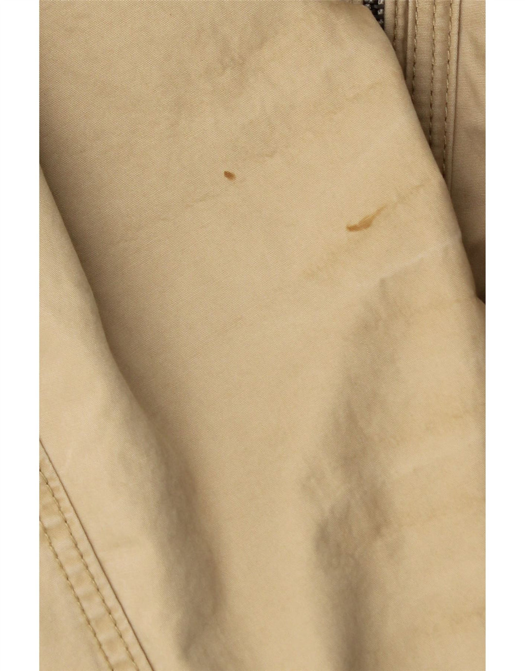 HOLLISTER Veste Bomber Homme UK 42 XL Beige Coton