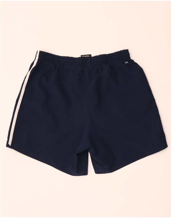 Adidas Short de sport Climalite Homme Bleu Marine Moyen Polyester