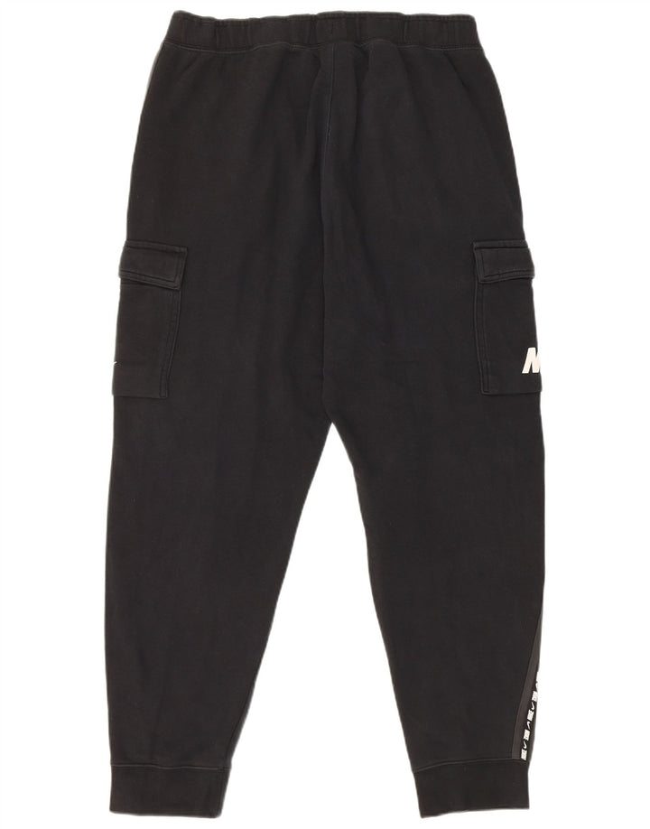 Nike Pantalon de survêtement cargo graphique pour homme en coton noir moyen