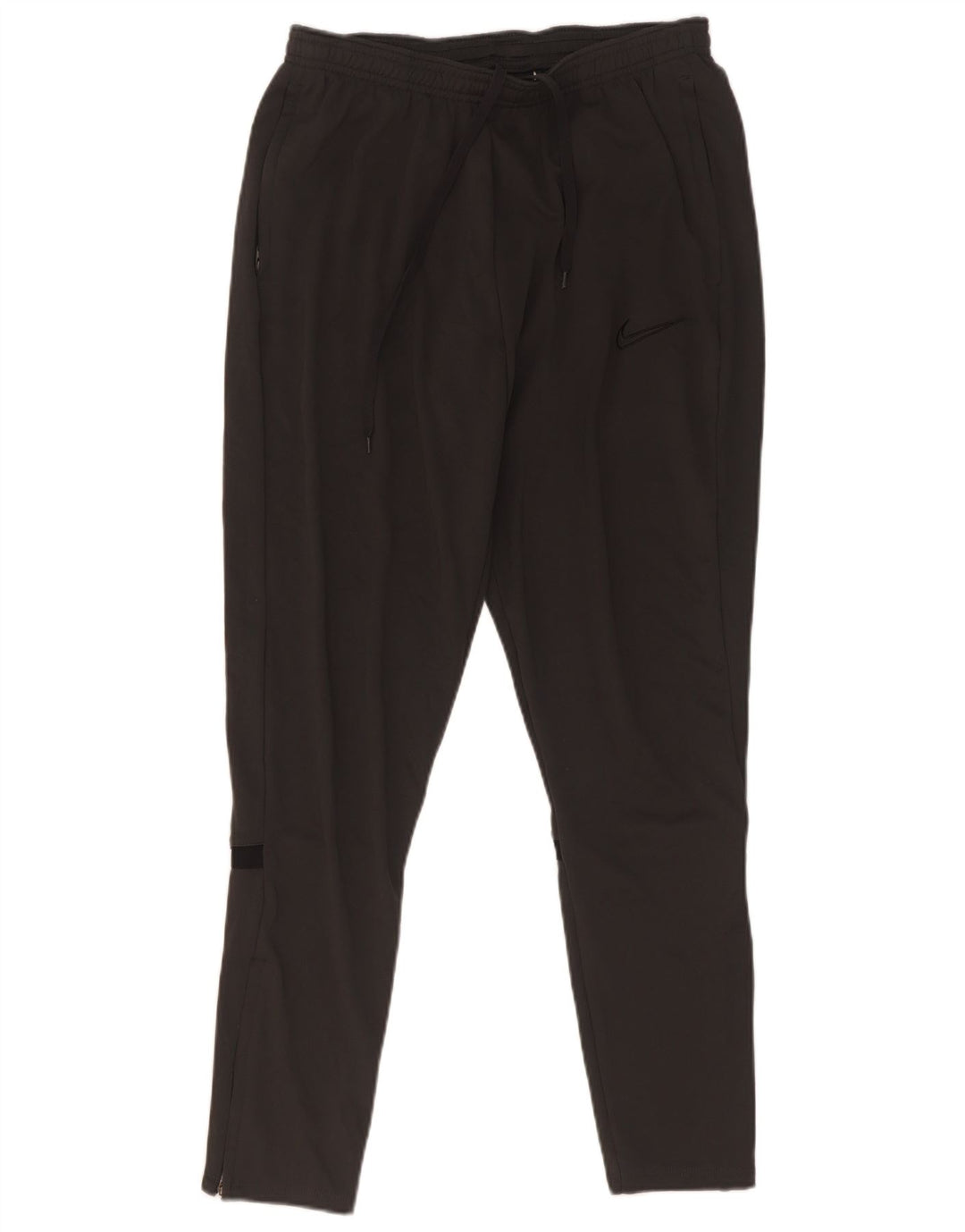 Nike Pantalon de survêtement Dri Fit pour homme Taille S en polyester color block noir