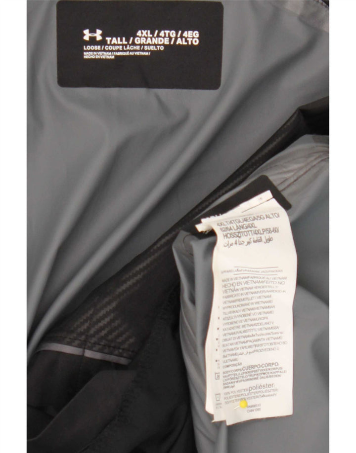 Under Armour Veste de survêtement pour homme 4XL Noir Colorblock Polyester