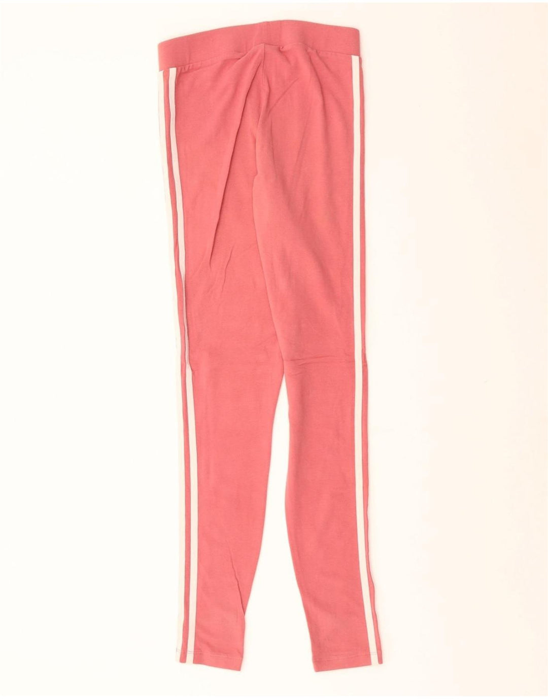 ADIDAS Leggings Femme UK 8 Petit Rose Coton