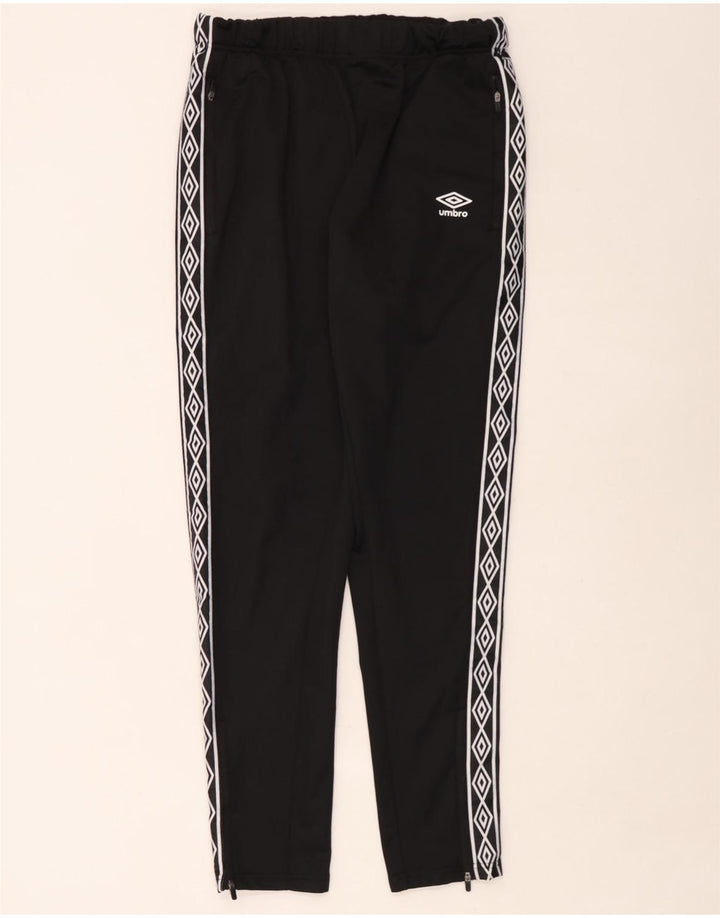 Umbro Pantalon de Survêtement Graphique Homme Large Noir Polyester