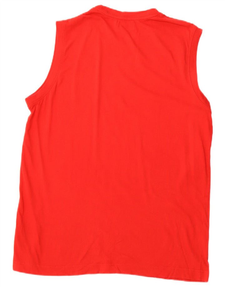 KAPPA Débardeur Homme XL Rouge Coton