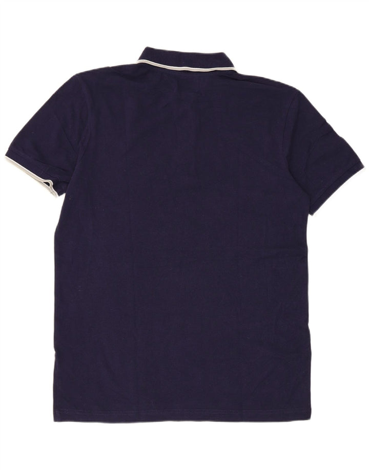 KAPPA Polo Homme Large Bleu Marine Coton