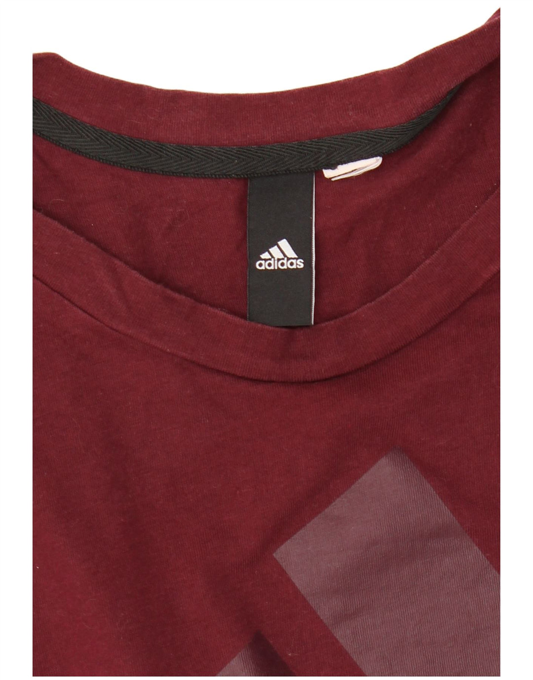 Adidas T-shirt graphique pour hommes, grand, bordeaux