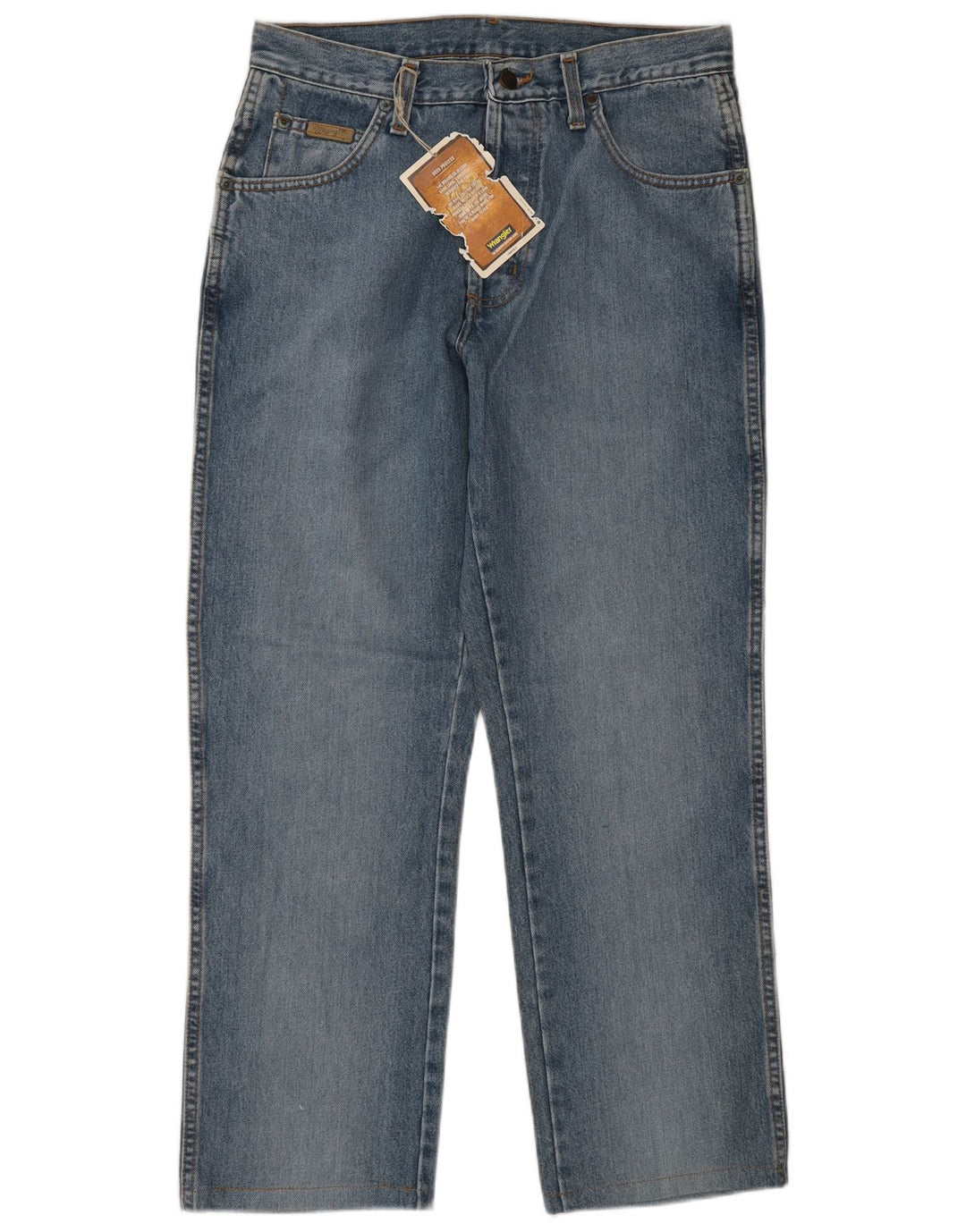 Wrangler Jean Droit Texas Homme W32 L28 Bleu Coton