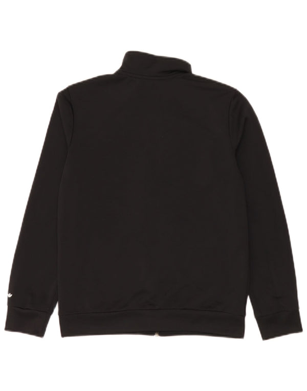 Veste de survêtement Adidas Garçon 9-10 ans Noir Polyester