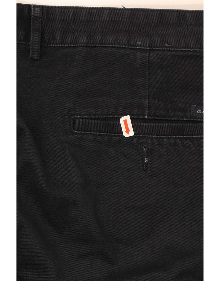 Gant Pantalon Chino Droit Homme W44 L32 Noir