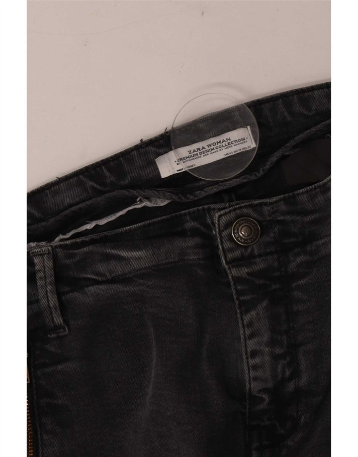 Zara Jean cargo slim pour femme EU 42 Large W32 L28 Gris