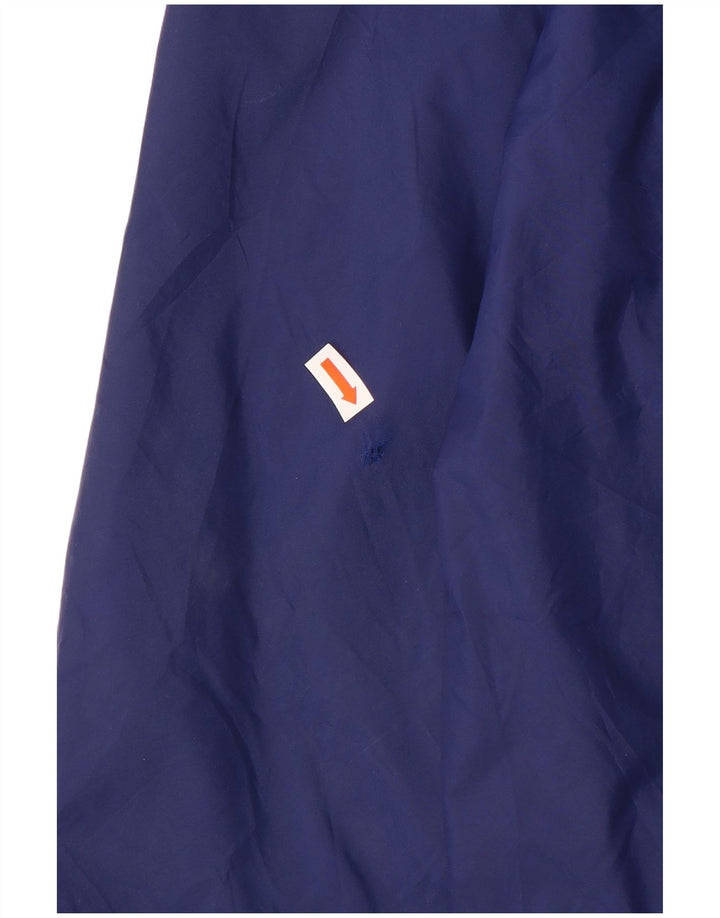 Veste de pluie à capuche Adidas garçon 13-14 ans bleu marine polyester