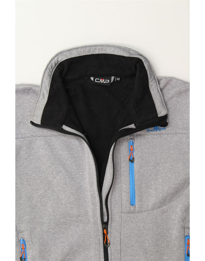 CMP Mens Tracksuit Top Jacket IT 48 Medium Grey Polyester Vintage CMP and Second-Hand CMP from Messina Hembry 