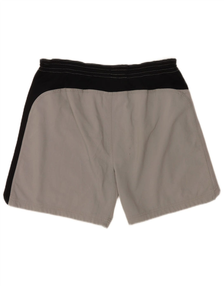 Short de sport Nike pour homme en polyester color block gris moyen