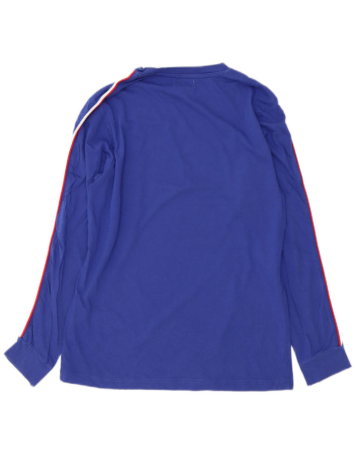 Kappa Haut à Manches Longues Homme Bleu Moyen Coton