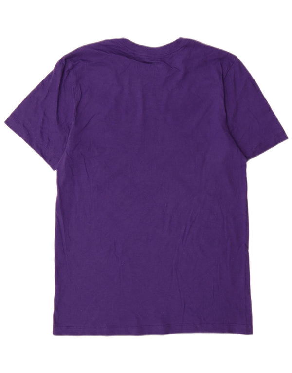 Nike Mens LSU Tigers Graphic T-Shirt Top Petit Violet Coton