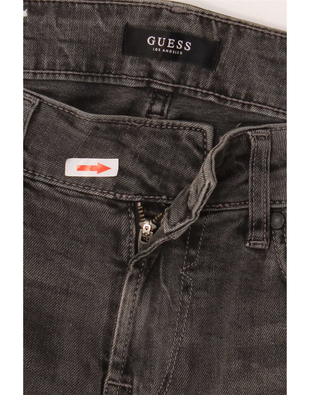 Guess Jean Slim Angels Homme W30 L32 Gris Coton