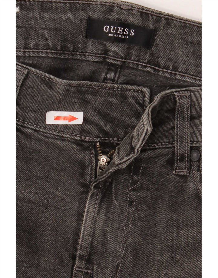 Guess Jean Slim Angels Homme W30 L32 Gris Coton