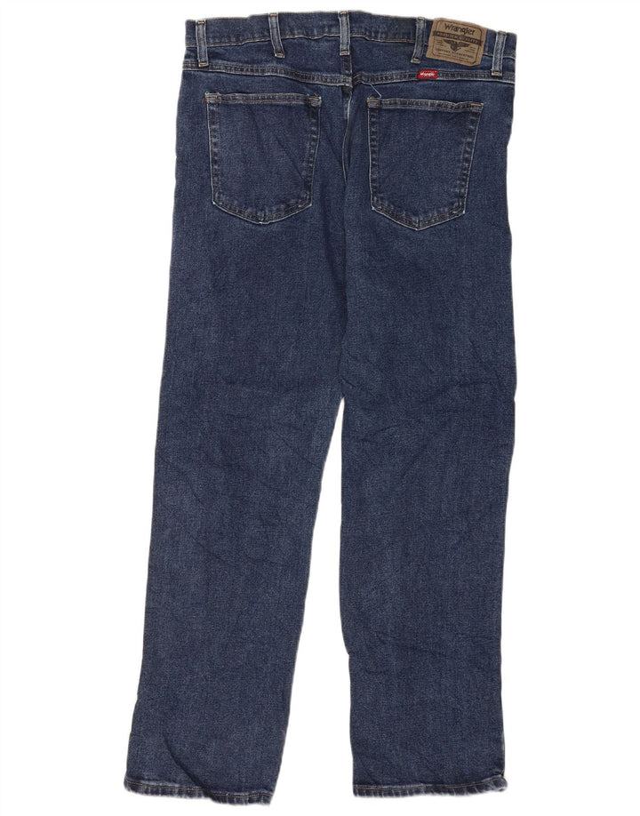 Wrangler Jean droit homme W36 L30 bleu coton