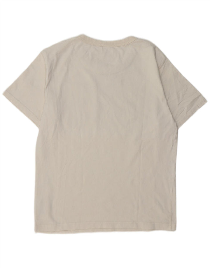 New Balance T-Shirt Homme Blanc Moyen Coton