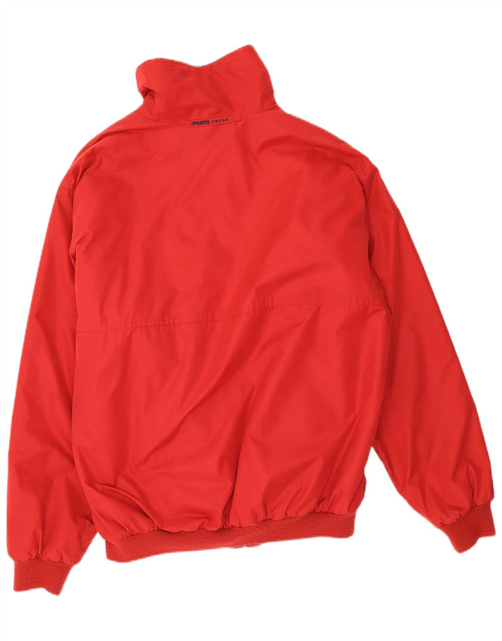 Musto Veste Bomber Homme UK 42 XL Rouge Polyester