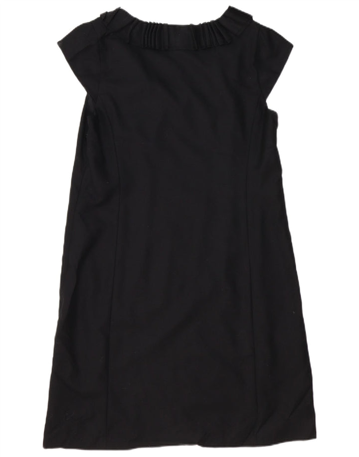 J. CREW Robe trapèze pour femme US 12 Grande laine noire