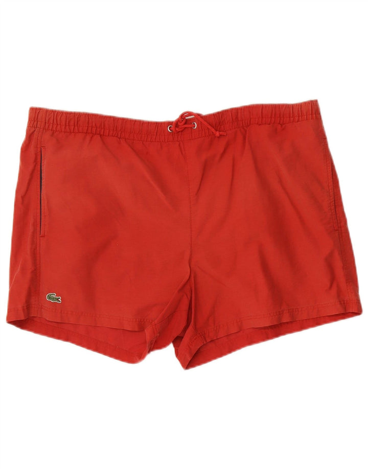 Lacoste Short de bain homme taille 6 XL rouge