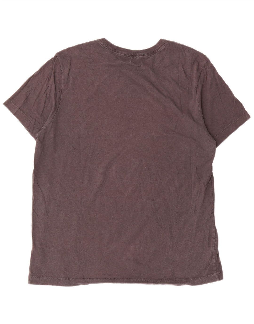 Nike T-shirt graphique pour homme en coton gris Taille L