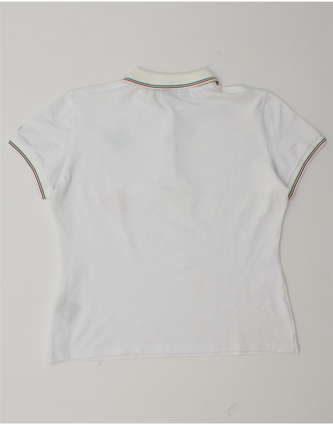Slam Polo Femme UK 14 Grand Blanc Argyle/Diamant Polyamide