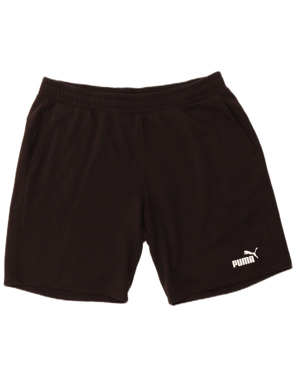 PUMA Short de sport pour homme 2XL en coton noir