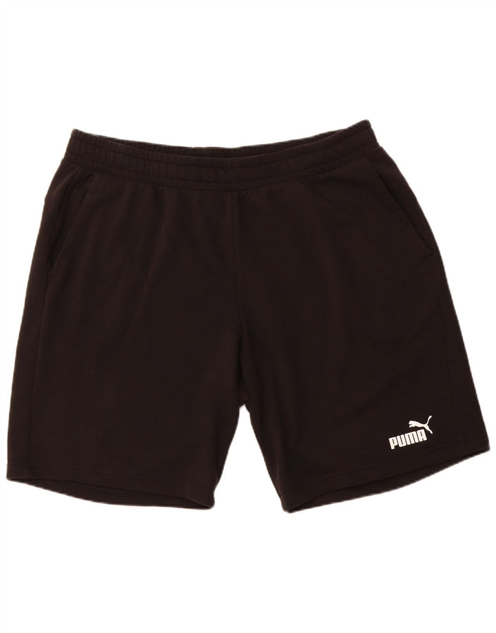 PUMA Short de sport pour homme 2XL en coton noir
