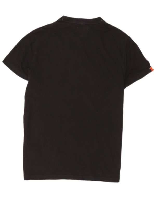 Superdry T-Shirt Homme Noir Moyen Coton