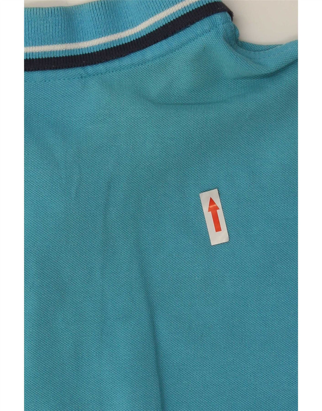 Lotto Polo Homme Bleu Moyen Rayé Coton