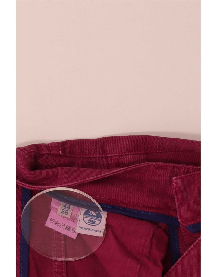 North Sails Jean court femme W28 L25 coton rouge