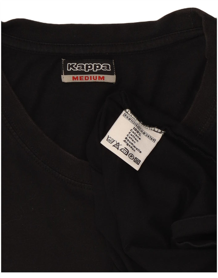 Kappa Débardeur Homme Noir Moyen Coton