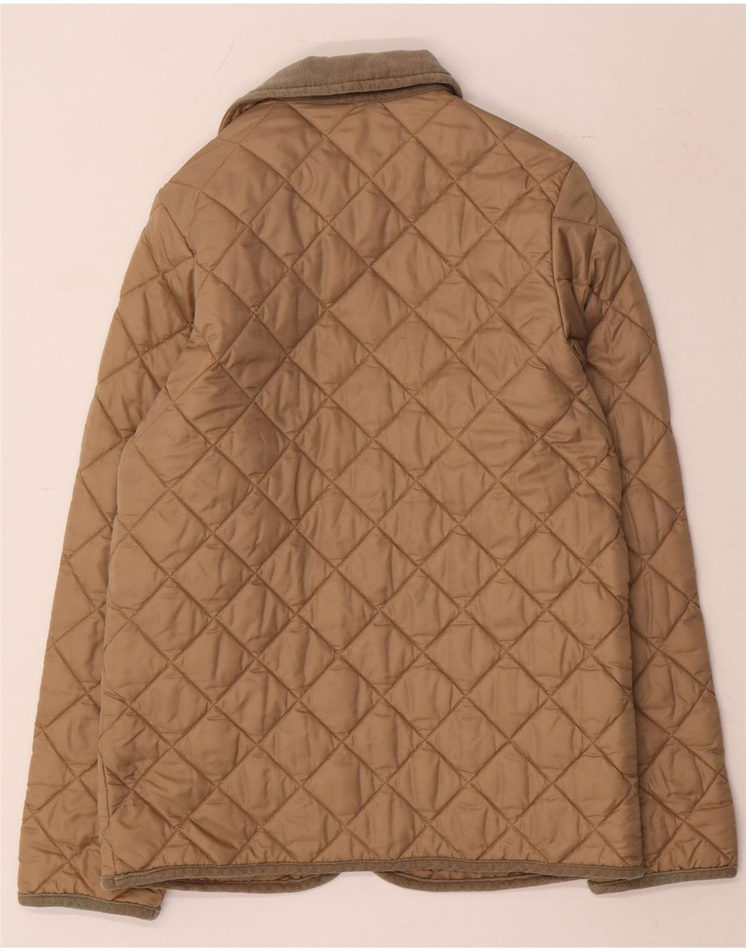 Benetton Veste matelassée garçon 11-12 ans 2XL Beige Polyamide